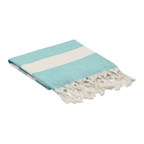 Fouta 140 gr/m² turquoise | sans marquage | non disponible | non disponible | non disponible