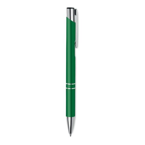 Stylo à bille en alu recyclé 'Dona' vert | sans marquage | non disponible | non disponible
