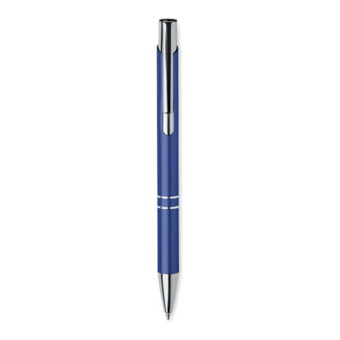 Stylo à bille en alu recyclé 'Dona' bleu royal | sans marquage | non disponible | non disponible