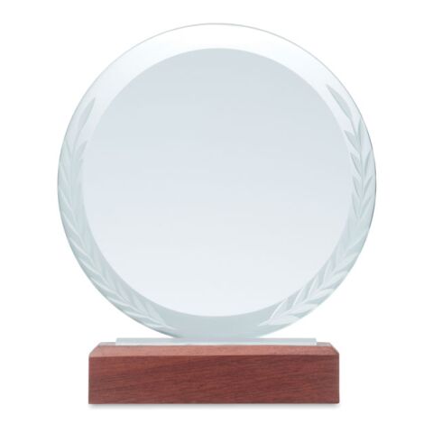 Plaque trophée ronde marron | sans marquage | non disponible | non disponible | non disponible