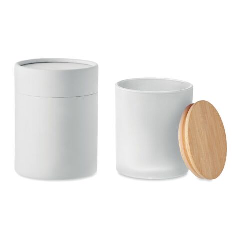 Bougie en cire végétale 200 gr blanc | sans marquage | non disponible | non disponible