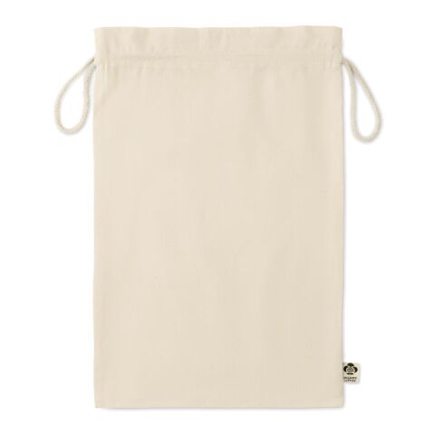 Sac cadeau coton biologique L &#039;Amber Large&#039; beige | sans marquage | non disponible | non disponible | non disponible
