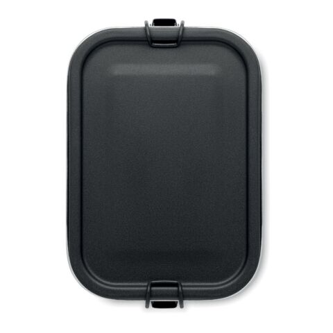 Lunch box en acier inox. 750ml noir | sans marquage | non disponible | non disponible | non disponible