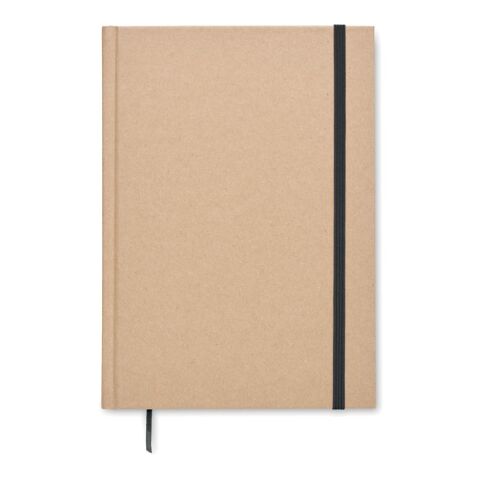 Carnet de note A5 en carton recyclé 80g/m2 noir | sans marquage | non disponible | non disponible