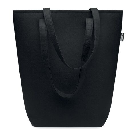 Sac Shopping en feutre RPET noir | sans marquage | non disponible | non disponible | non disponible