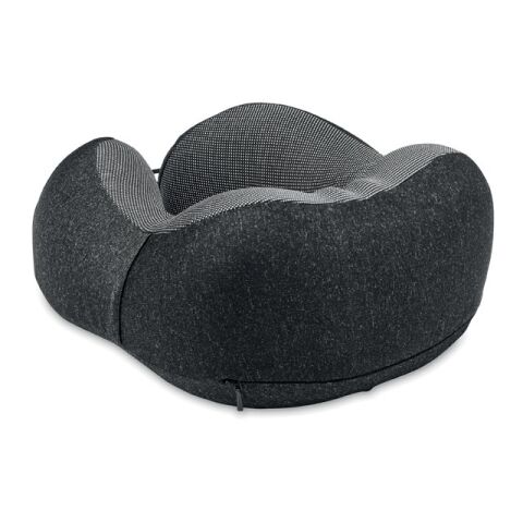 Travel Pillow in RPET gris foncé | sans marquage | non disponible | non disponible | non disponible