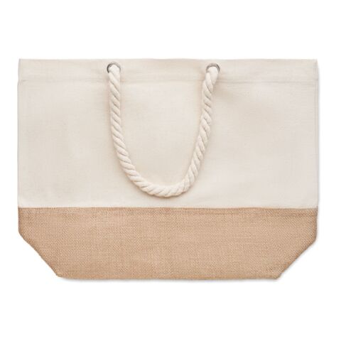 Canvas beach bag 280 gr/m² beige | sans marquage | non disponible | non disponible | non disponible