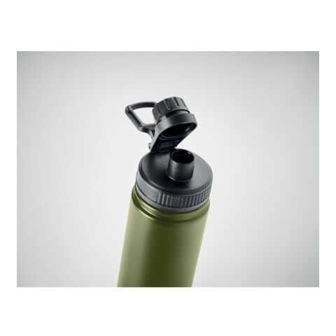 Double wall bottle 500 ml Vert foncé | sans marquage | non disponible | non disponible | non disponible