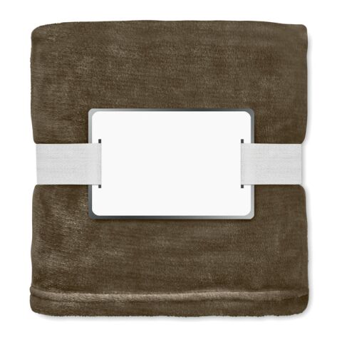 RPET fleece blanket 280 gr/m² Terre | sans marquage | non disponible | non disponible | non disponible