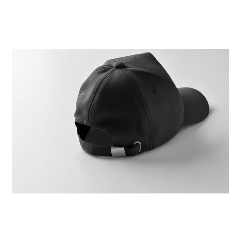 Casquette RPET à 5 pans noir | sans marquage | non disponible | non disponible | non disponible