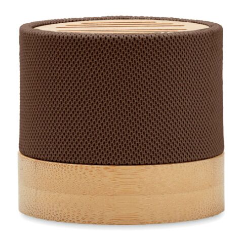 Bamboo RPET wireless speaker Chocolat | sans marquage | non disponible | non disponible | non disponible