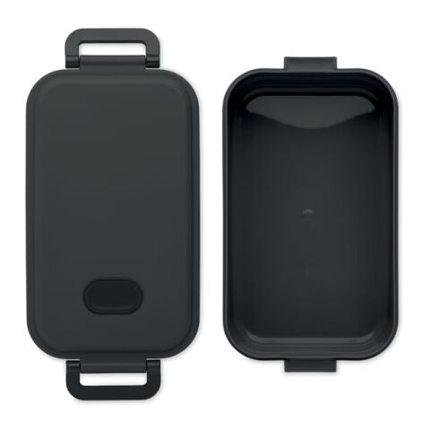 Recycled PP Lunch box 800 ml noir | sans marquage | non disponible | non disponible | non disponible