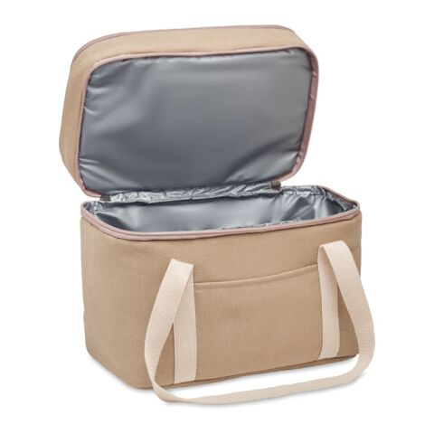 Cooler bag canvas 320 gr/m² beige | sans marquage | non disponible | non disponible | non disponible