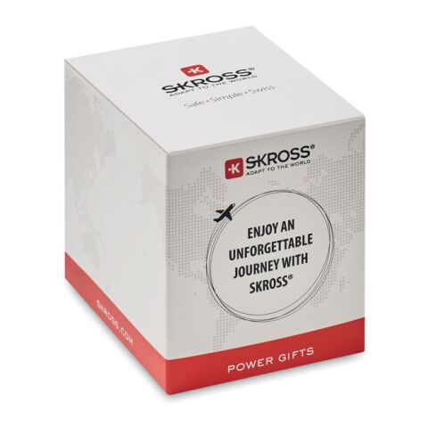 Skross MUV USB A/C adapter blanc | sans marquage | non disponible | non disponible | non disponible