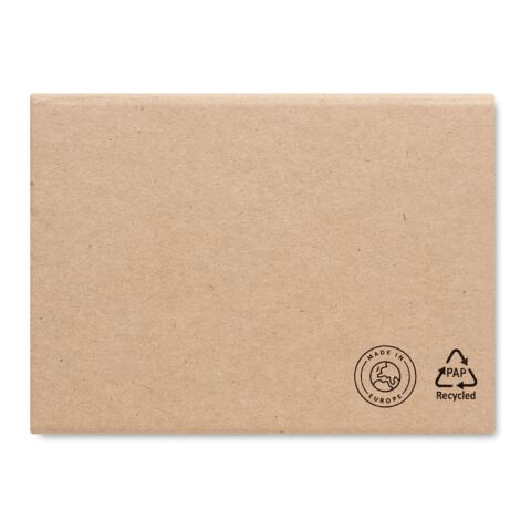 Recycled memo pad set beige | sans marquage | non disponible | non disponible | non disponible