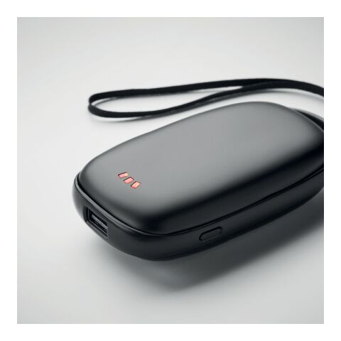 Chaufferette power bank 4000mAh noir | sans marquage | non disponible | non disponible | non disponible
