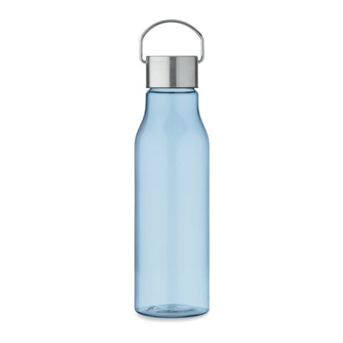 Bouteille en RPET 600 ml bleu clair/transparent | sans marquage | non disponible | non disponible
