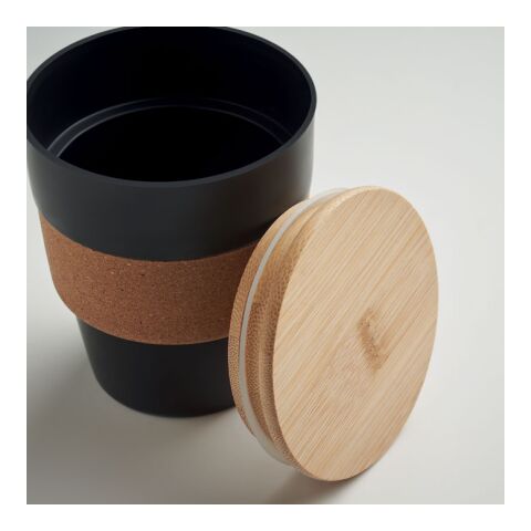 Gobelet en PP recyclé 300 ml noir | sans marquage | non disponible | non disponible | non disponible