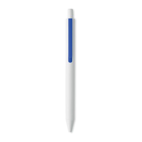 Stylo poussoir en ABS recyclé bleu | sans marquage | non disponible | non disponible