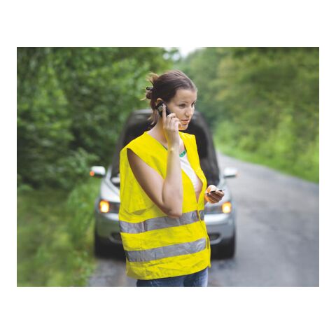 Gilet de securité jaune | sans marquage | non disponible | non disponible | non disponible
