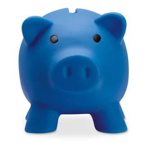 Tirelire cochon PVC bleu | sans marquage | non disponible | non disponible