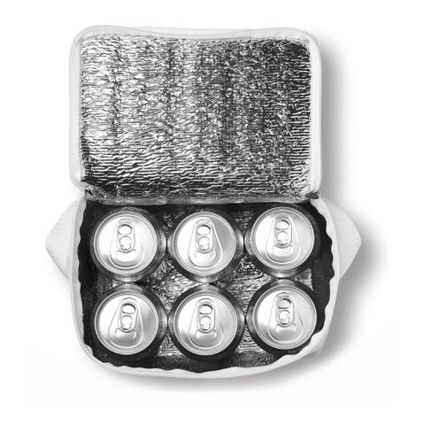 Sac isotherme 6 cannettes blanc | sans marquage | non disponible | non disponible | non disponible