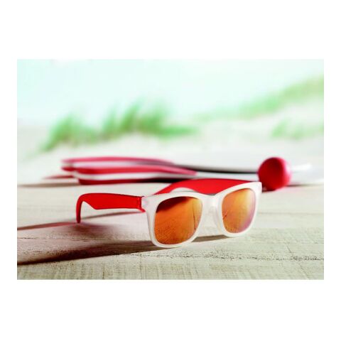 Lunettes de soleil miroir rouge | sans marquage | non disponible | non disponible | non disponible