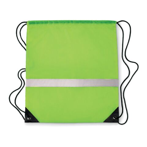 Sac à cordons bandes réfléchissantes jaune fluo | sans marquage | non disponible | non disponible | non disponible