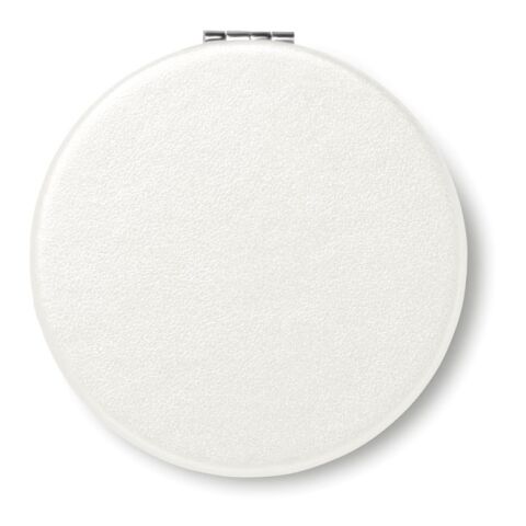 Miroir rond en PU blanc | sans marquage | non disponible | non disponible