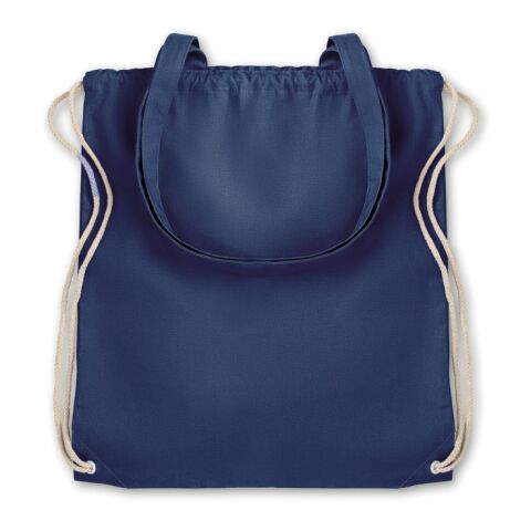 Sac shopping à cordelette bleu | sans marquage | non disponible | non disponible | non disponible
