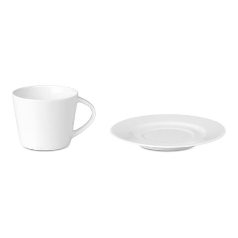 Tasse et soucoupe Cappuccino blanc | sans marquage | non disponible | non disponible