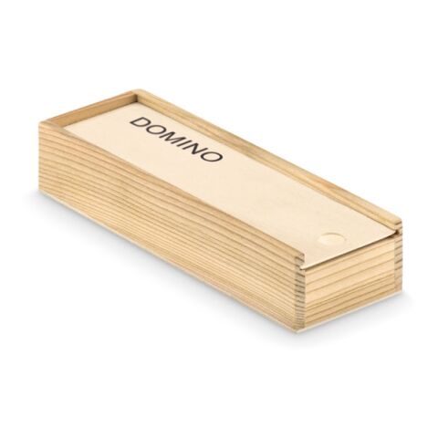 Jeu de domino dans une boite bois | sans marquage | non disponible | non disponible