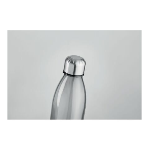 Bouteille en tritan 600ml gris transparent | sans marquage | non disponible | non disponible | non disponible