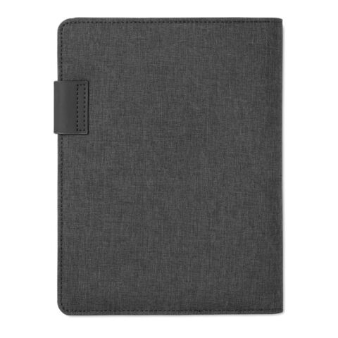 Conférencier A5 et powerbank noir | sans marquage | non disponible | non disponible | non disponible