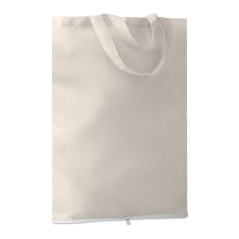 Sac shopping pliable en coton blanc | sans marquage | non disponible | non disponible | non disponible