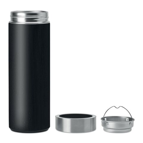 Gourde double paroi Bambou noir | sans marquage | non disponible | non disponible | non disponible