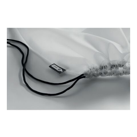 Sac cordelette en PET 190gr blanc | sans marquage | non disponible | non disponible | non disponible