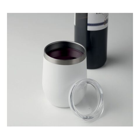 Verre double paroi 350ml blanc | sans marquage | non disponible | non disponible | non disponible