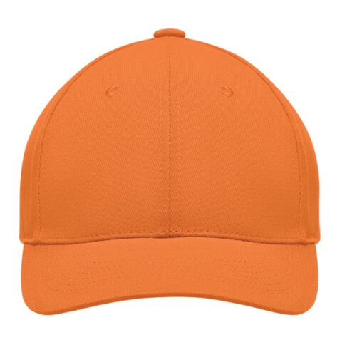 Brushed heavy cotton 6 panel orange | sans marquage | non disponible | non disponible | non disponible