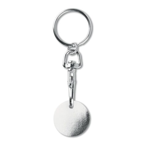 Porte-clés (€ uro) blanc | sans marquage | non disponible | non disponible