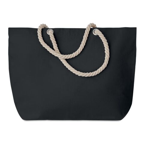 Sac de plage avec cordon noir | sans marquage | non disponible | non disponible | non disponible