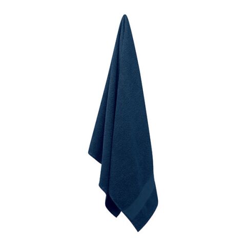 Serviette coton bio 140x70 bleu | sans marquage | non disponible | non disponible | non disponible