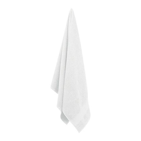 Serviette coton bio 140x70 blanc | sans marquage | non disponible | non disponible | non disponible