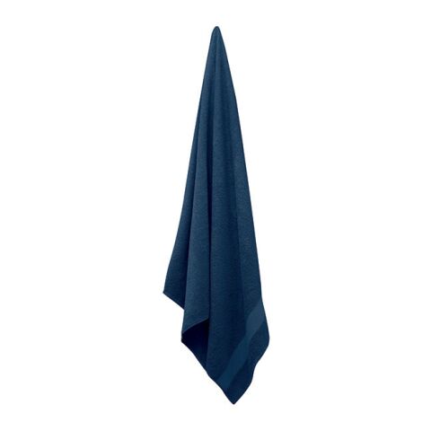Serviette coton bio 180x100 bleu | sans marquage | non disponible | non disponible | non disponible