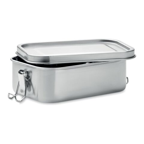Lunch box en acier inox. 750ml argent mate | sans marquage | non disponible | non disponible | non disponible