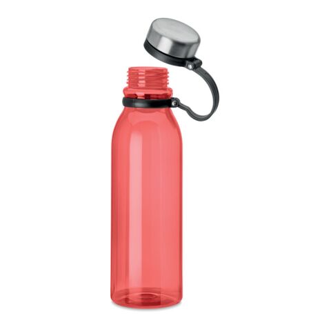 Bouteille en RPET 780ml rouge transparent | sans marquage | non disponible | non disponible