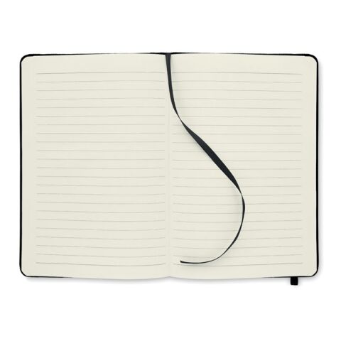 Carnet A5 couverture RPET 600D noir