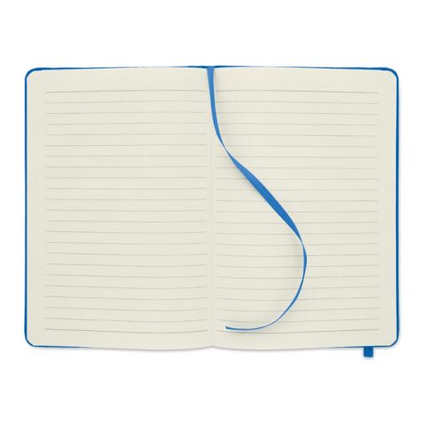 Carnet A5 couverture RPET 600D bleu royal | sans marquage | non disponible | non disponible | non disponible