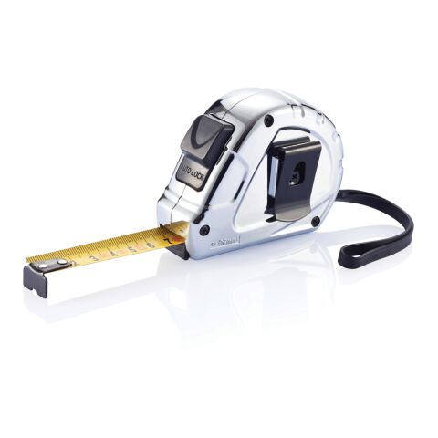 Mètre économique autobloquant, 3m/16mm argent-noir | sans marquage | non disponible | non disponible