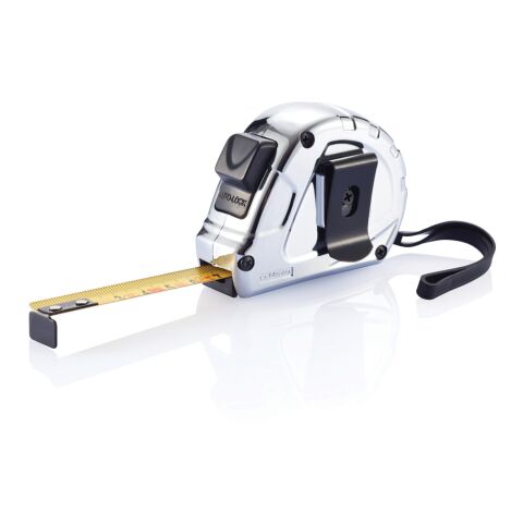 Mètre économique autobloquant, 5m/19mm argent-noir | sans marquage | non disponible | non disponible